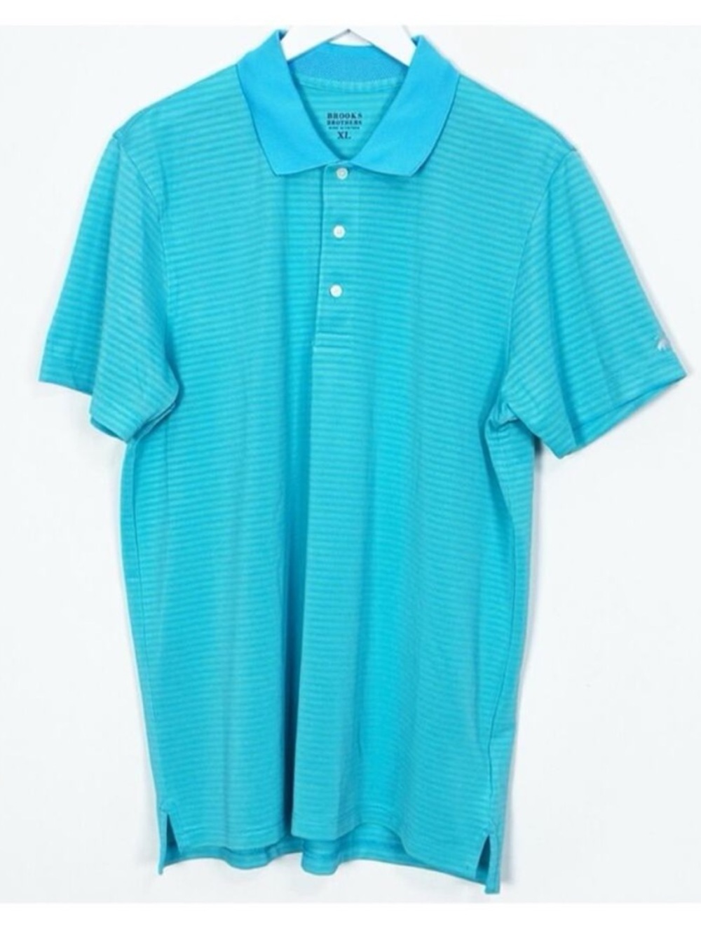 Brooks Brothers Feeder Stripe Performance Polo Shirt